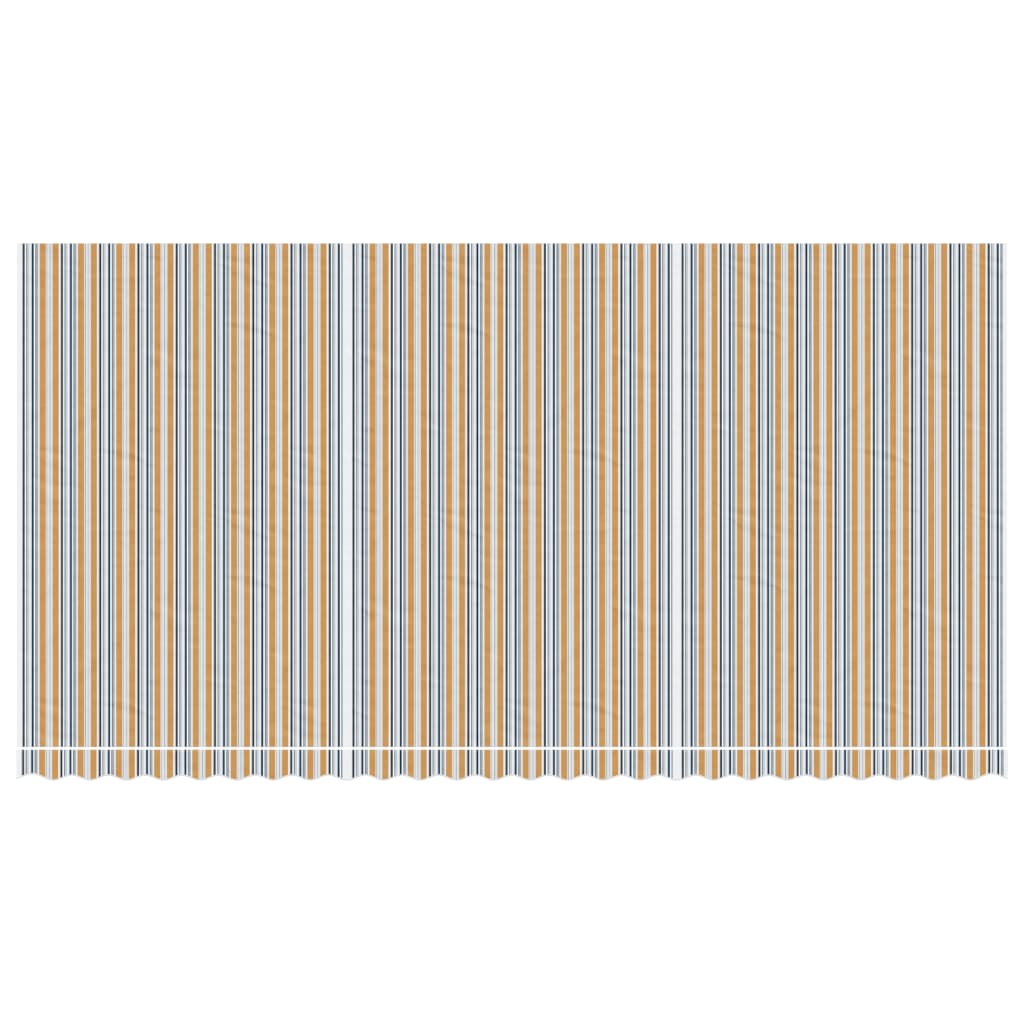 Vaihtokangas markiisiin monivärinen raidallinen 6x3 m