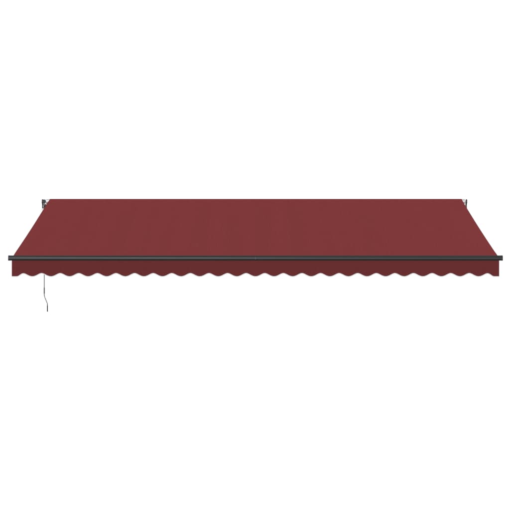 Automatic awning burgundy 600x350 cm