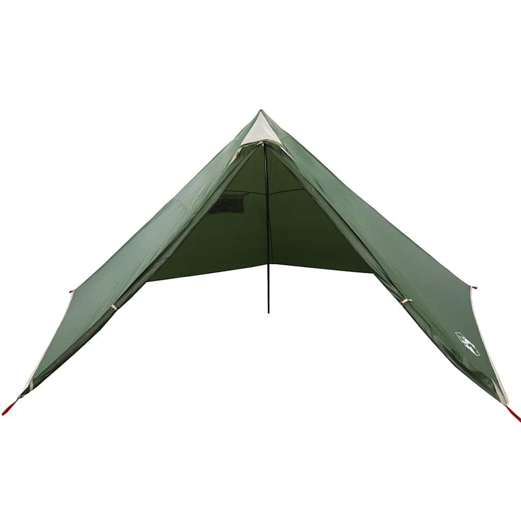 Family tent teepee for 7 people green waterproof