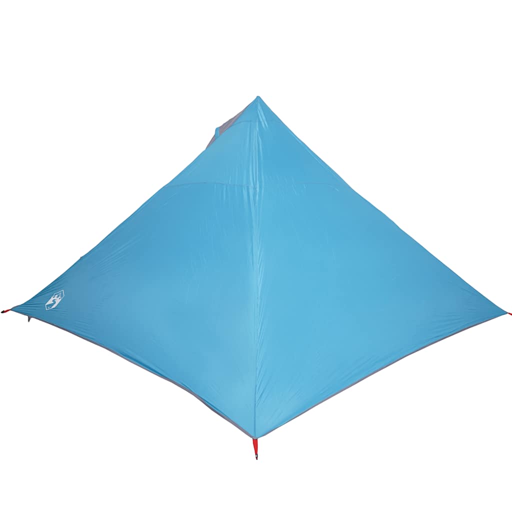 Family tent teepee for 7 people blue waterproof