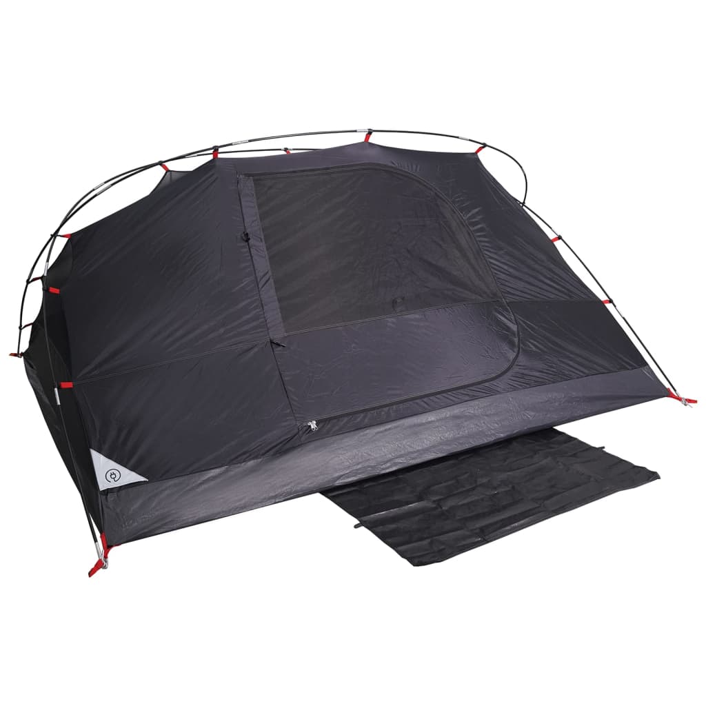 Dome tent for 4 people, white blackout fabric, waterproof