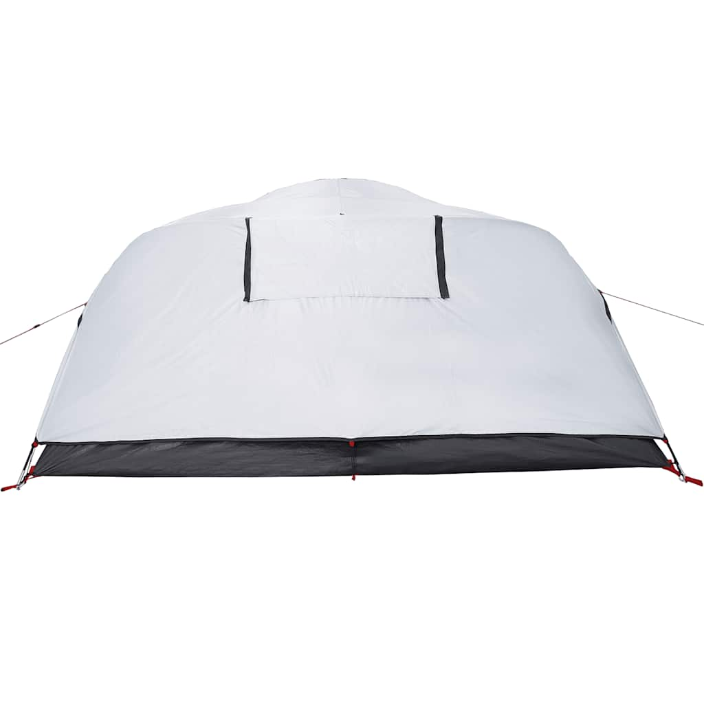 Dome tent for 4 people, white blackout fabric, waterproof