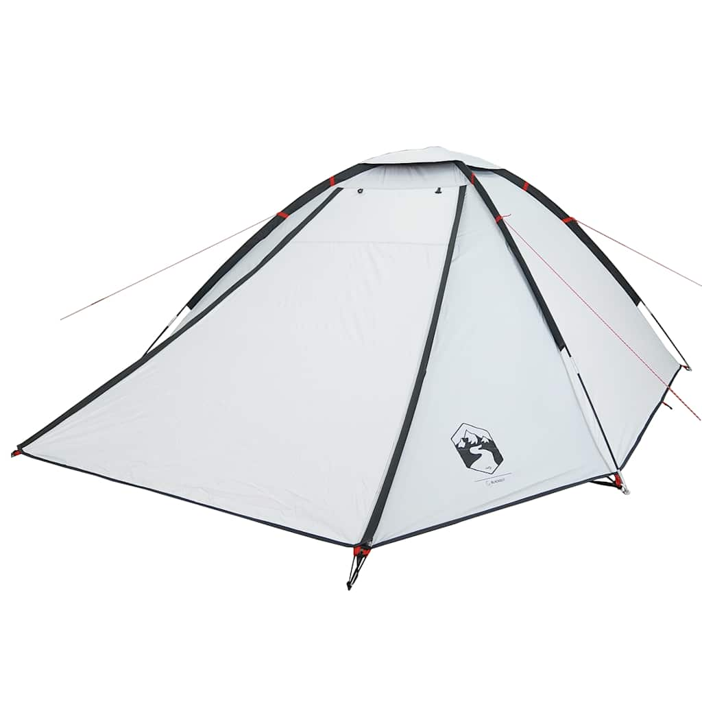 Dome tent for 4 people, white blackout fabric, waterproof