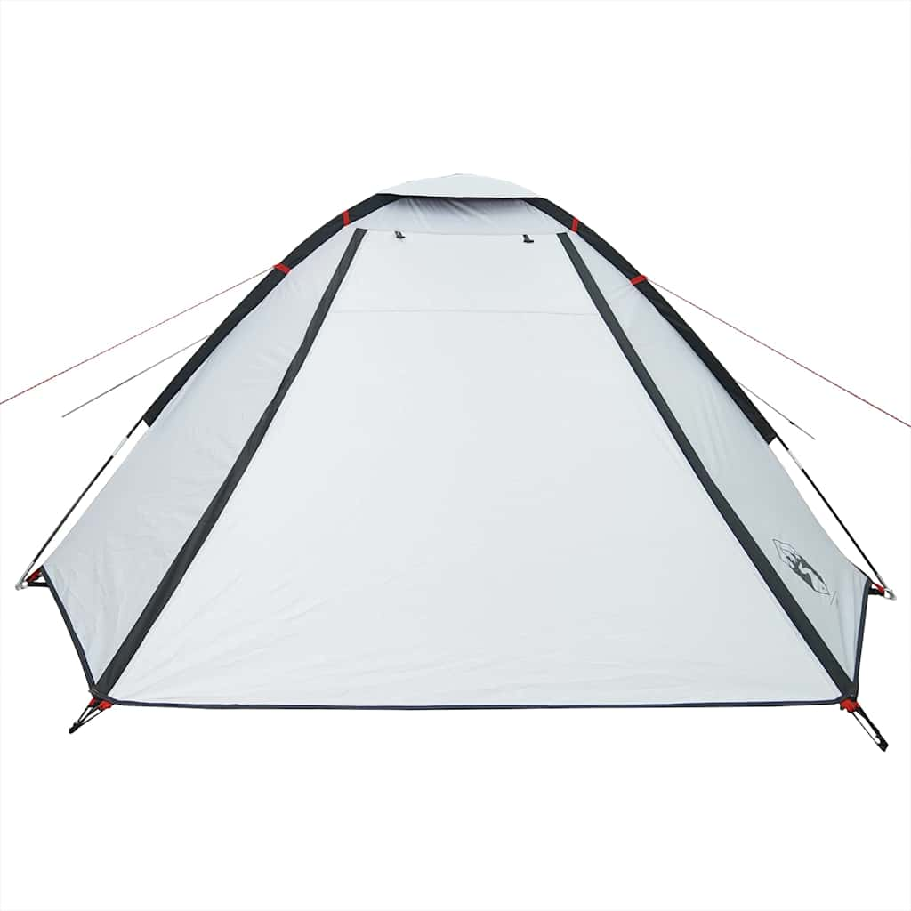 Dome tent for 4 people, white blackout fabric, waterproof