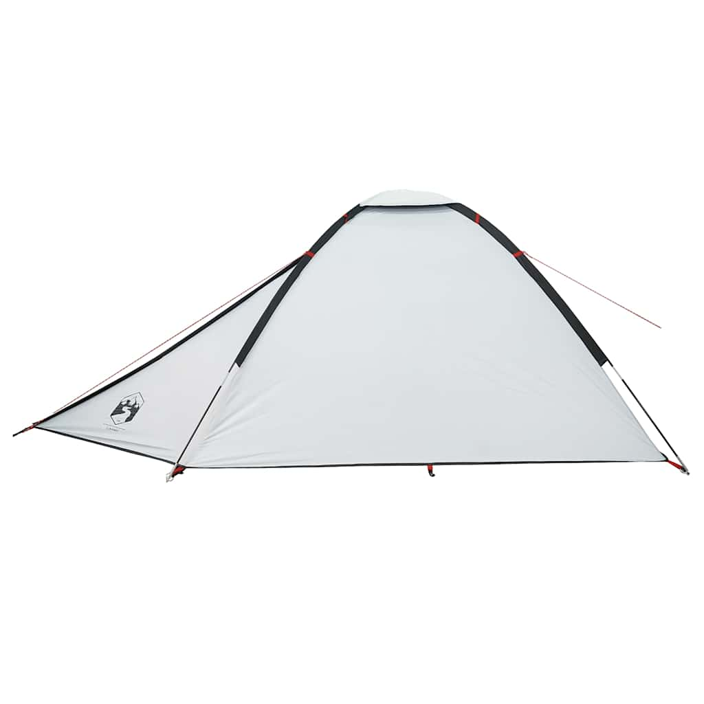 Dome tent for 4 people, white blackout fabric, waterproof