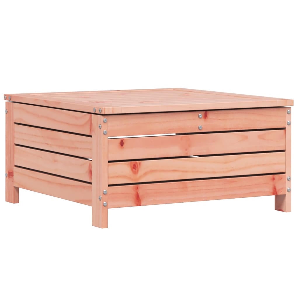 Outdoor stool with cushion, solid Douglas fir