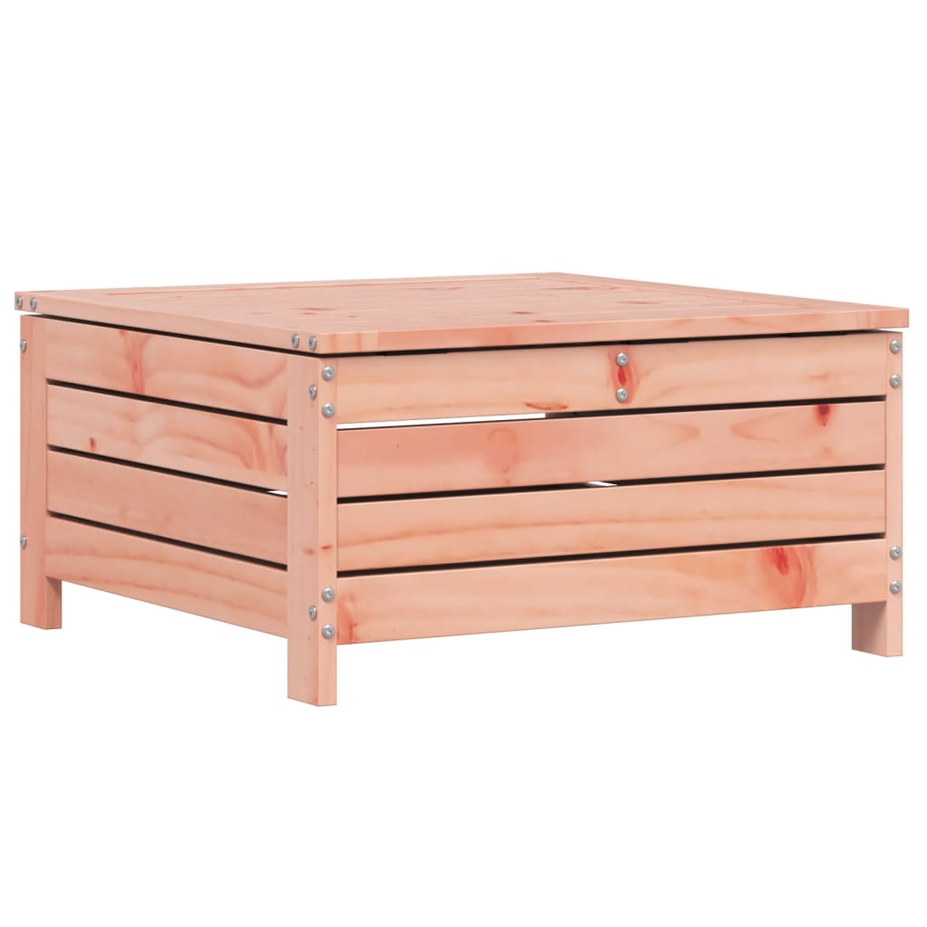 Outdoor stool with cushion, solid Douglas fir