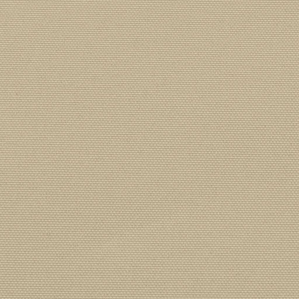 Ausziehbare Seitenmarkise beige 180x1200 cm