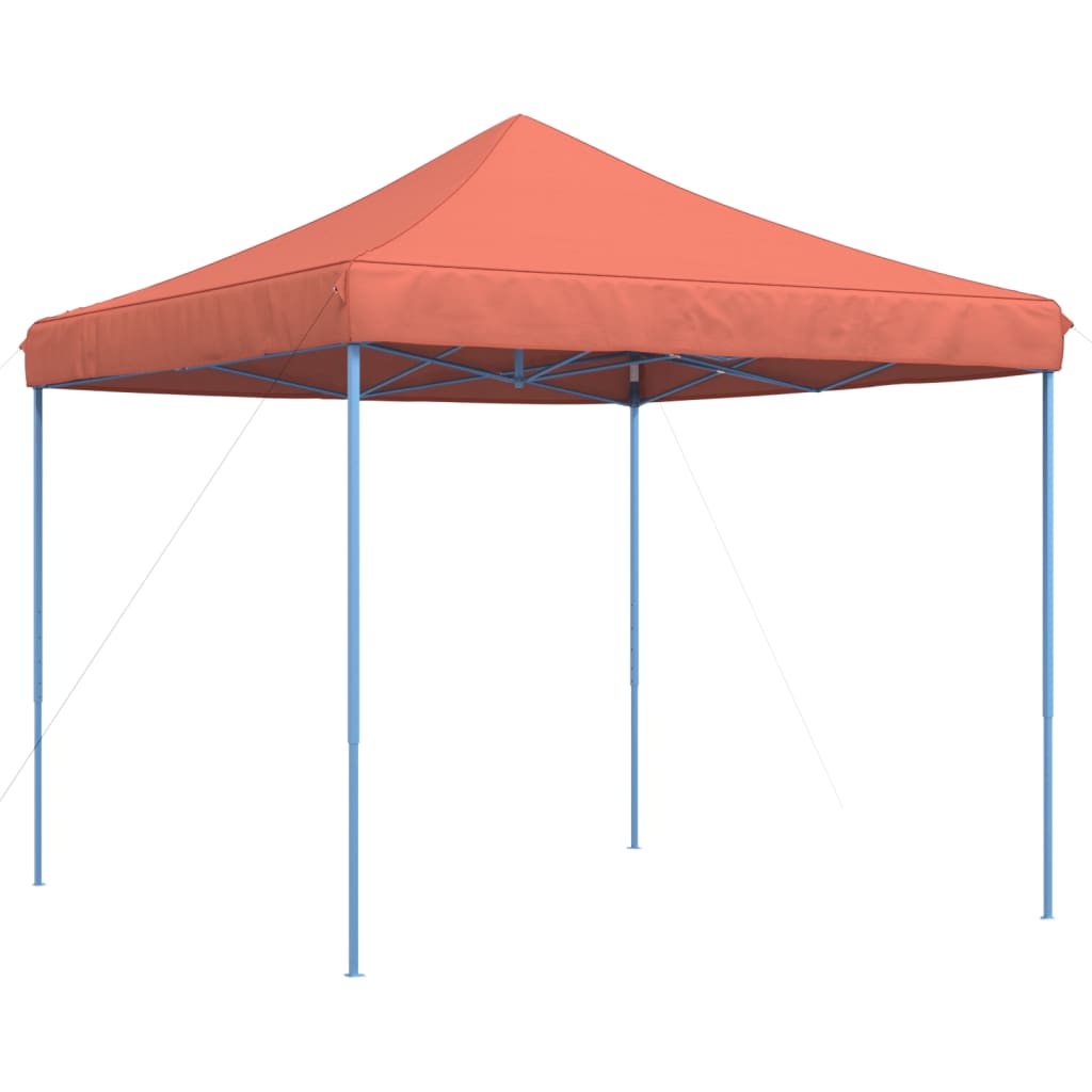 Foldable pop-up party tent terracotta 292x292x315 cm