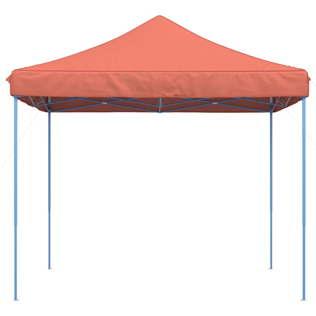 Foldable pop-up party tent terracotta 292x292x315 cm