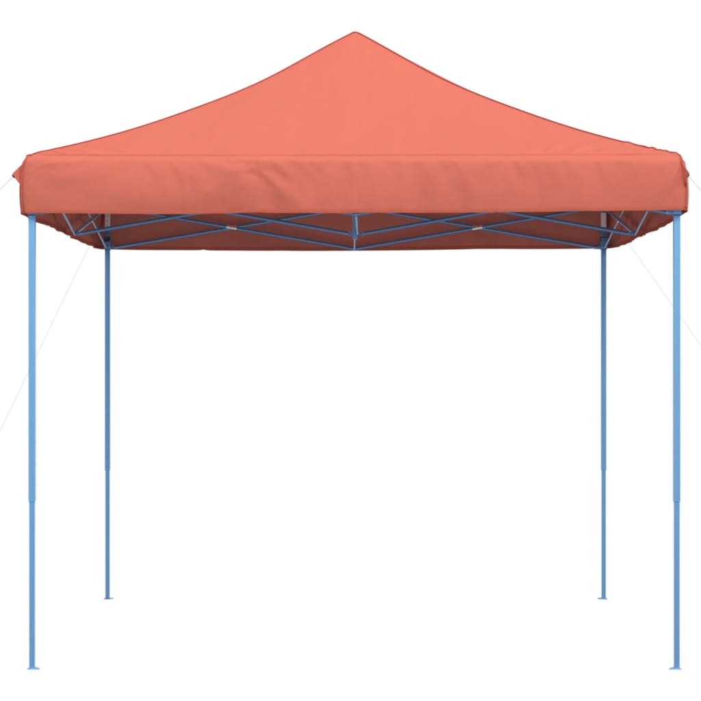 Foldable pop-up party tent terracotta 292x292x315 cm