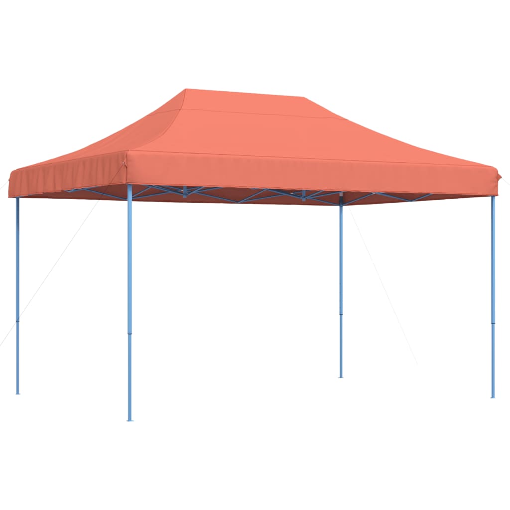 Foldable pop-up party tent terracotta 410x279x315 cm