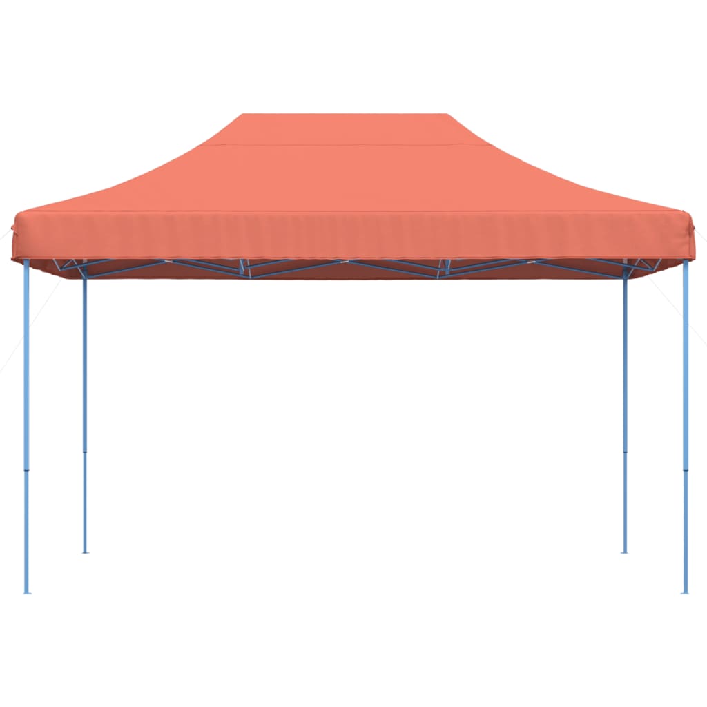 Foldable pop-up party tent terracotta 410x279x315 cm