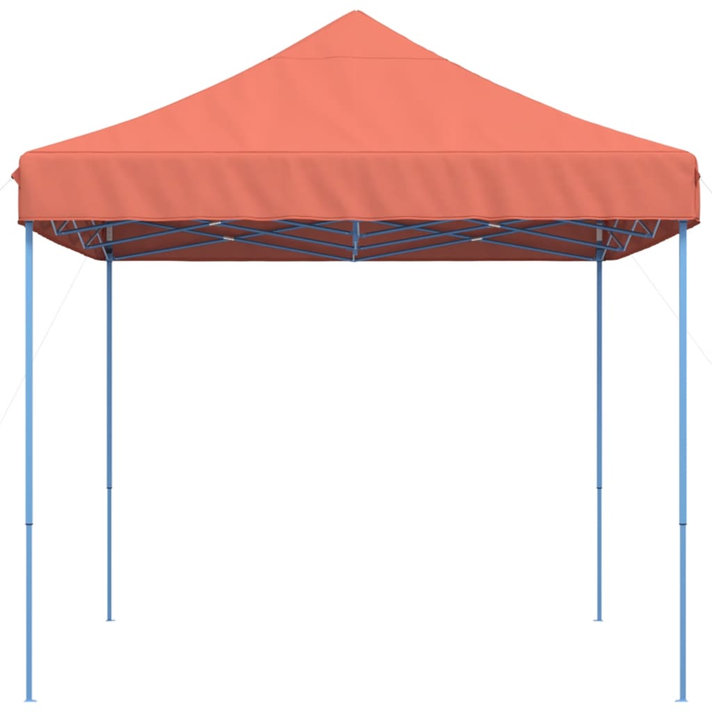 Foldable pop-up party tent terracotta 410x279x315 cm