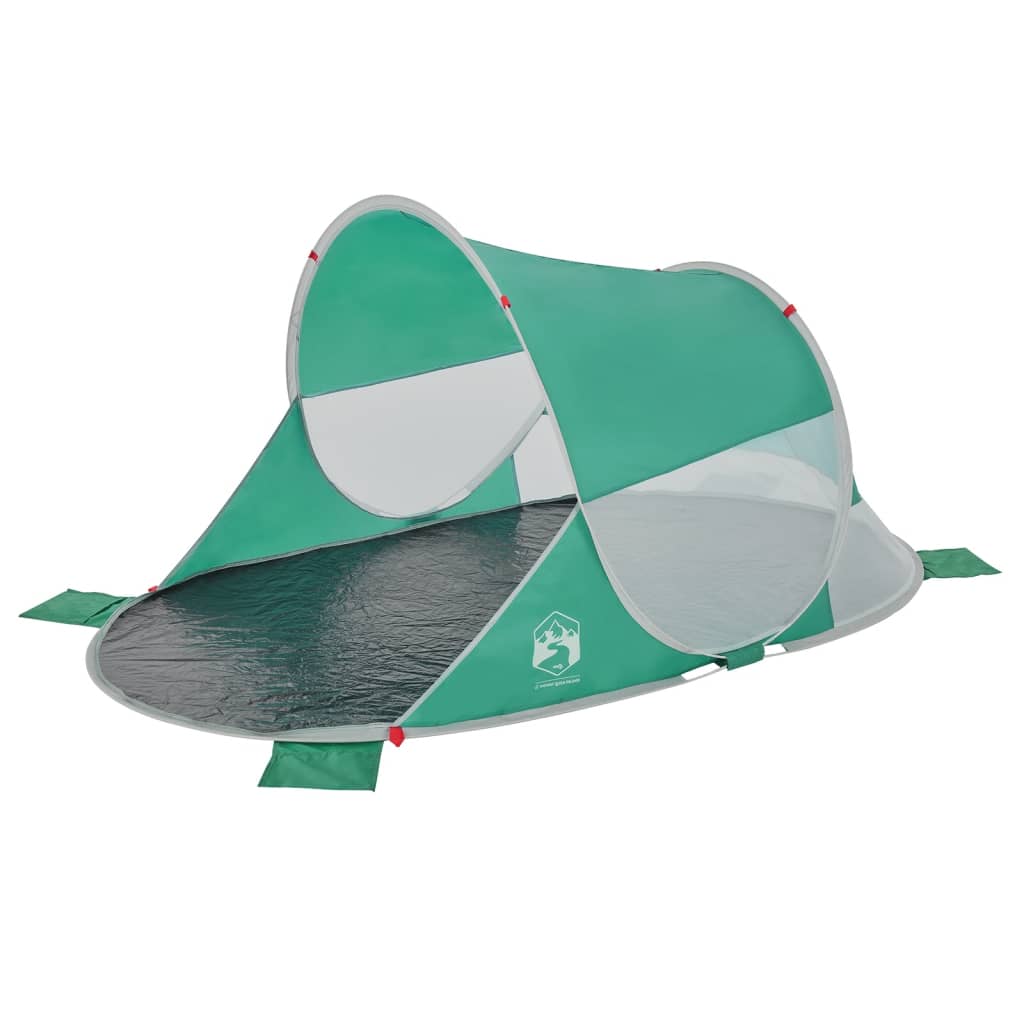 Pop-up beach tent sea green waterproof