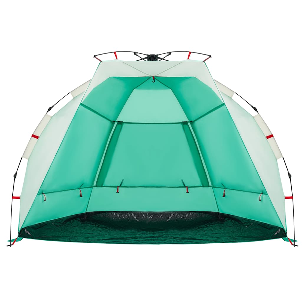 Beach tent for 2 people green quick release waterproof