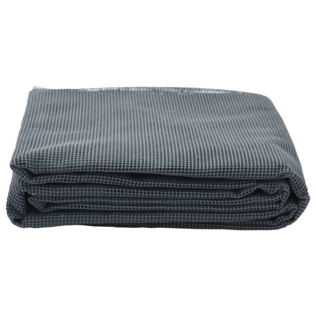 Camping mat anthracite 4x2 m