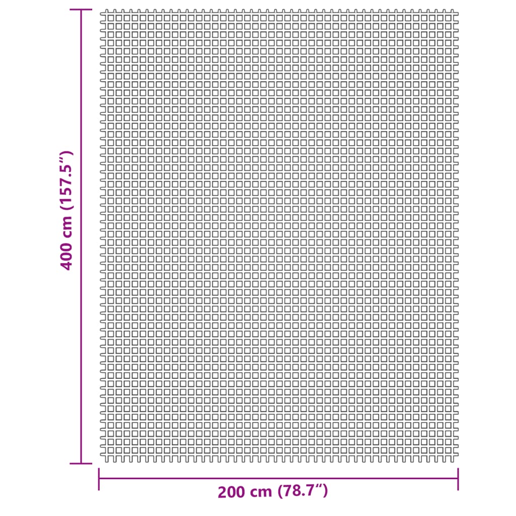 Telttamatto kerma 4x2 m