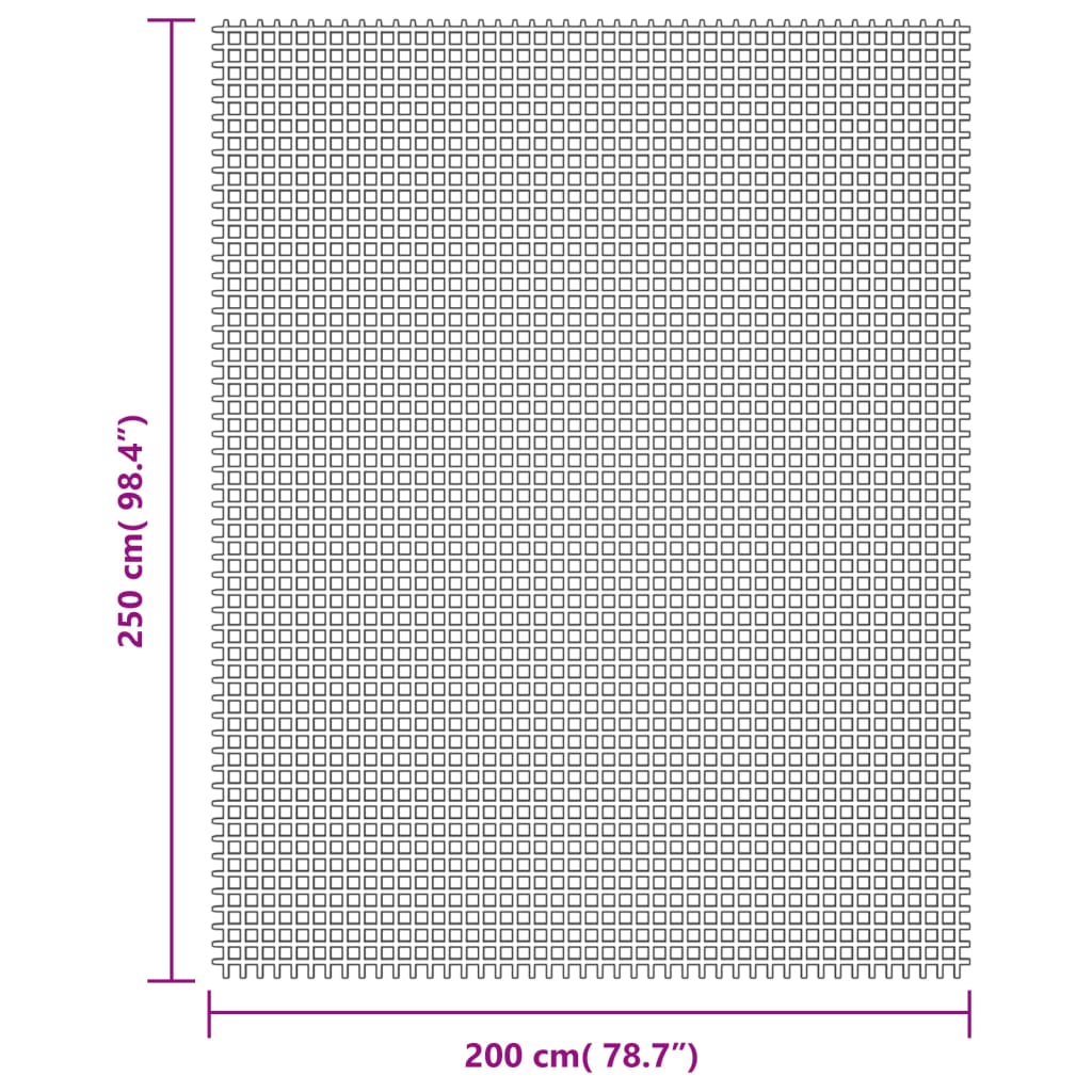 Telttamatto kerma 2,5x2 m