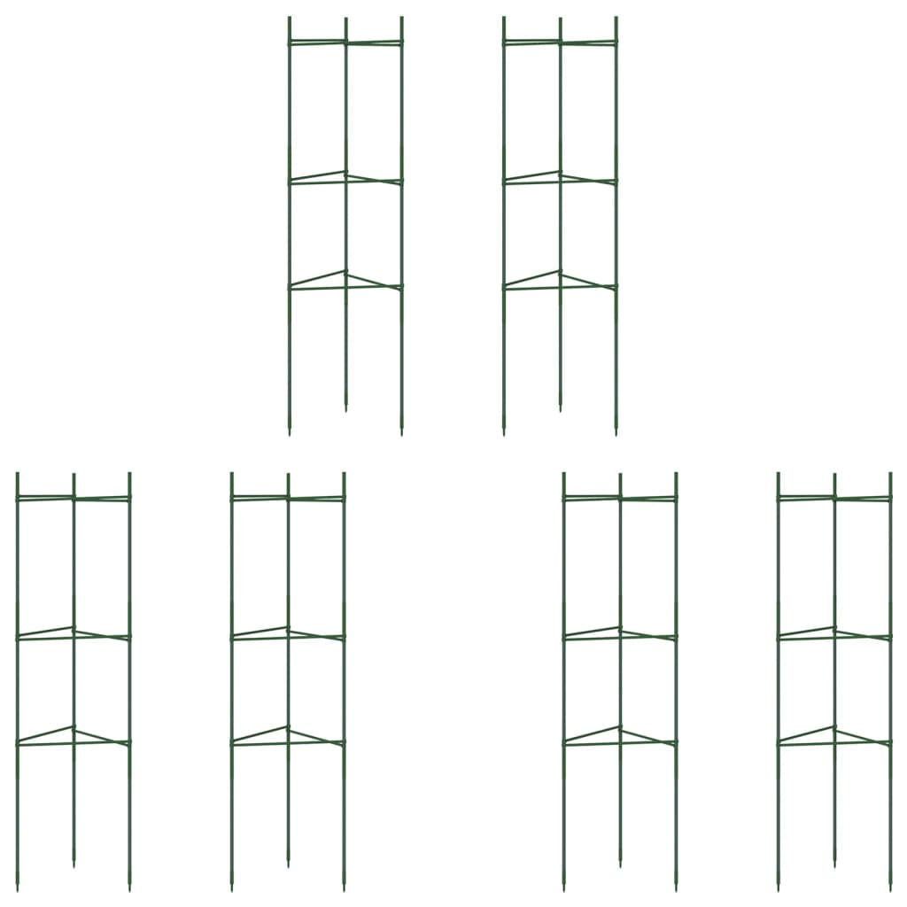 Tomaattihäkki 6 kpl 116 cm teräs ja PP