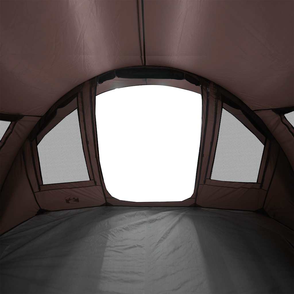 Fishing tent for 2 people brown waterproof