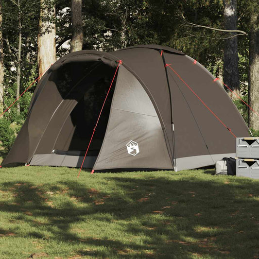 Fishing tent for 2 people brown waterproof