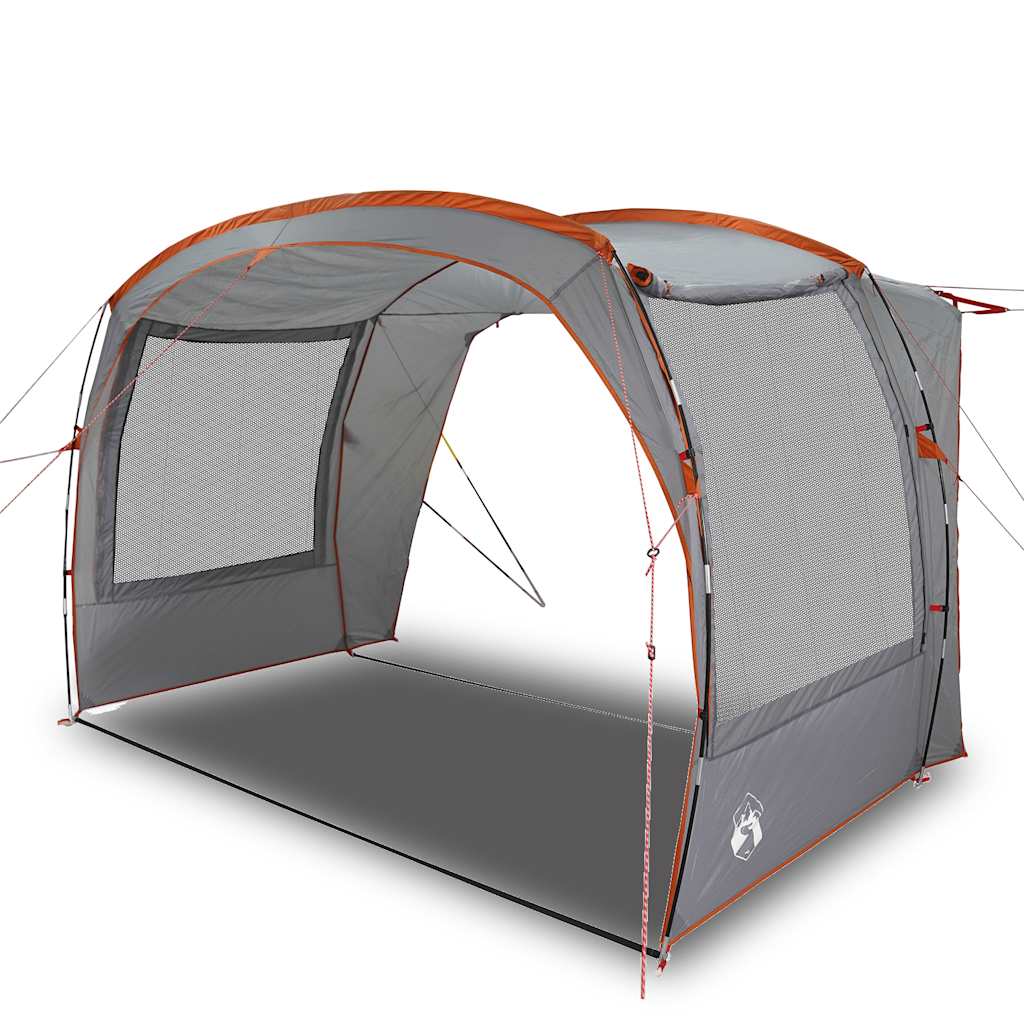 Car tent grey and orange waterproof