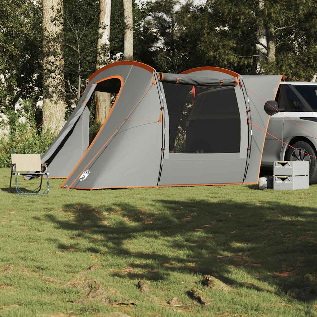 Car tent grey and orange waterproof