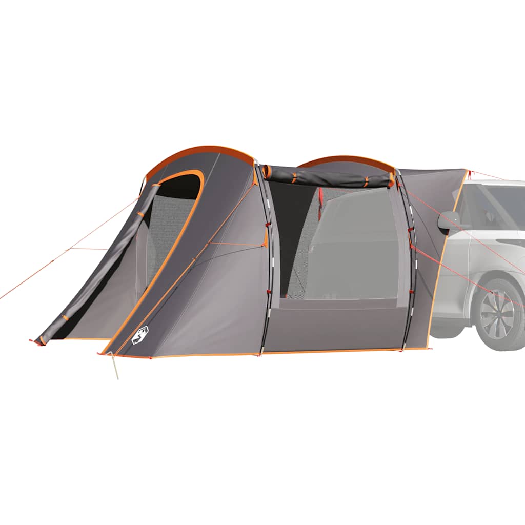 Car tent grey and orange waterproof