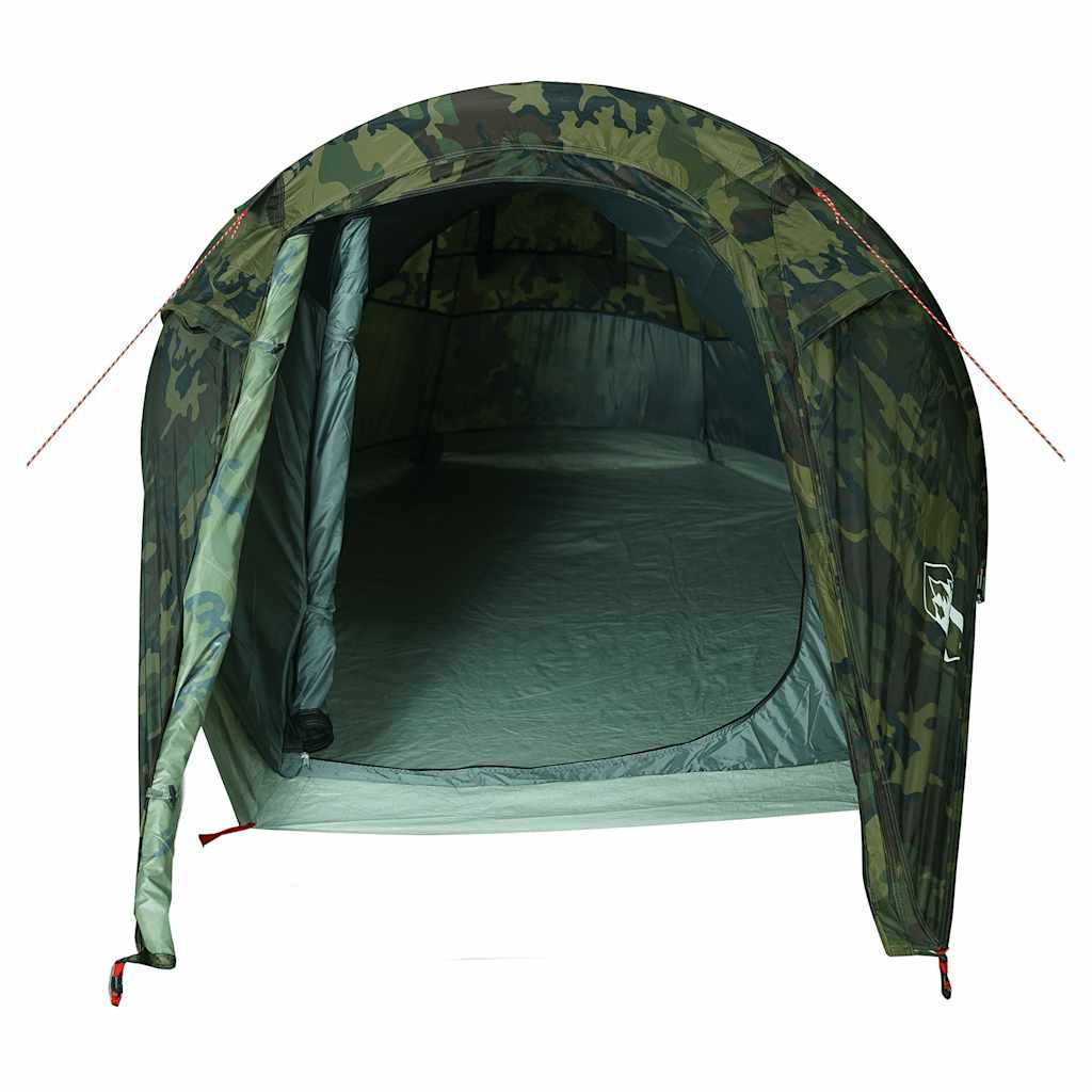 Tunnel tent for 3 people camouflage waterproof