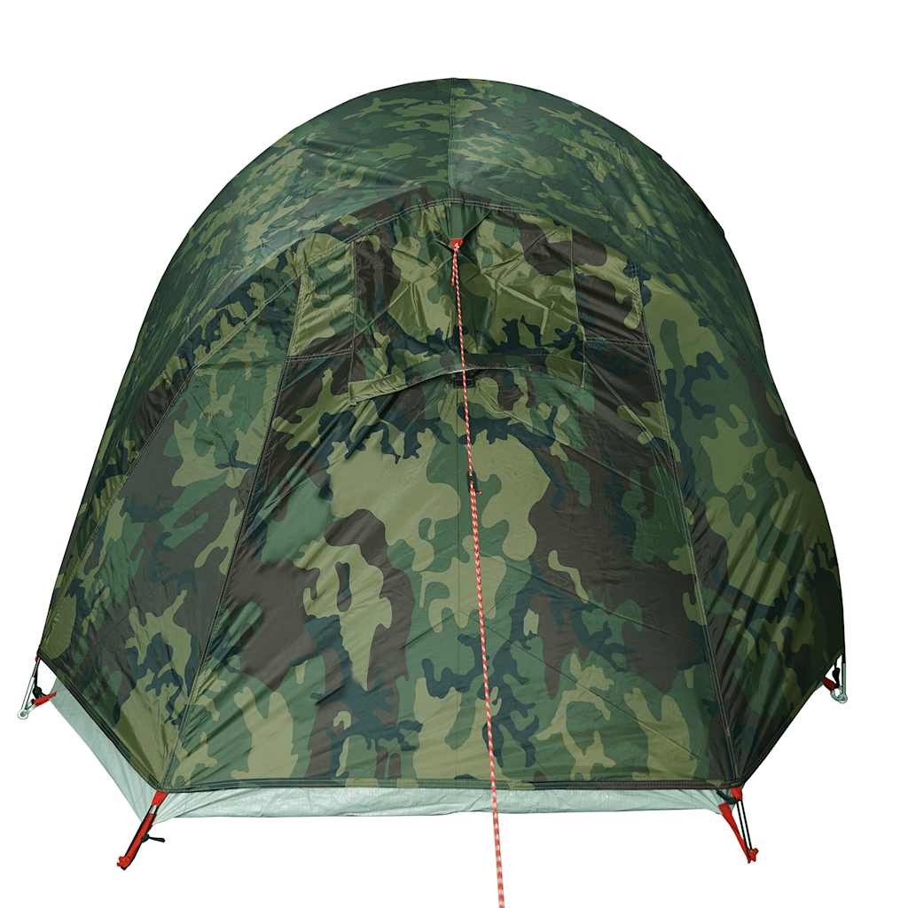 Tunnel tent for 3 people camouflage waterproof