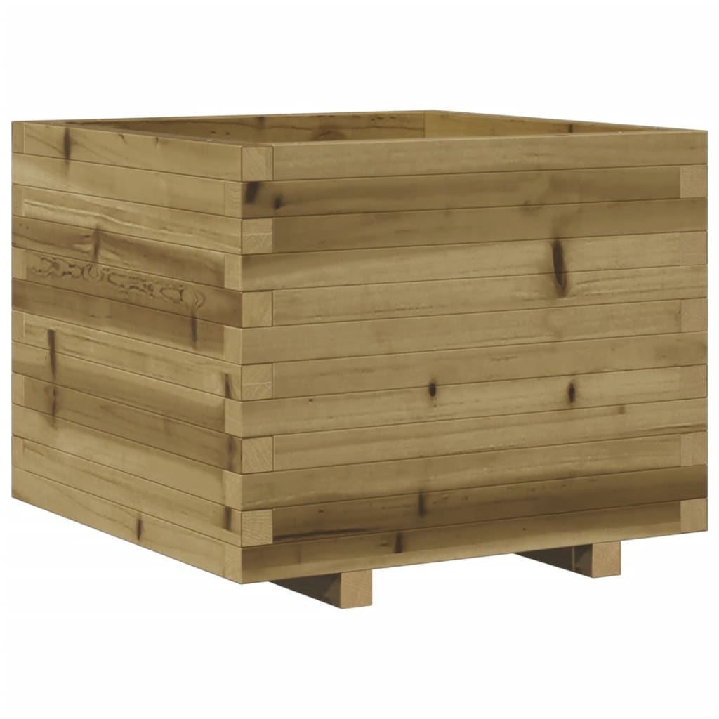 Garden flower box 60x60x49.5 cm impregnated pine