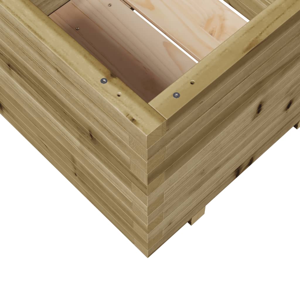 Garden flower box 60x60x49.5 cm impregnated pine