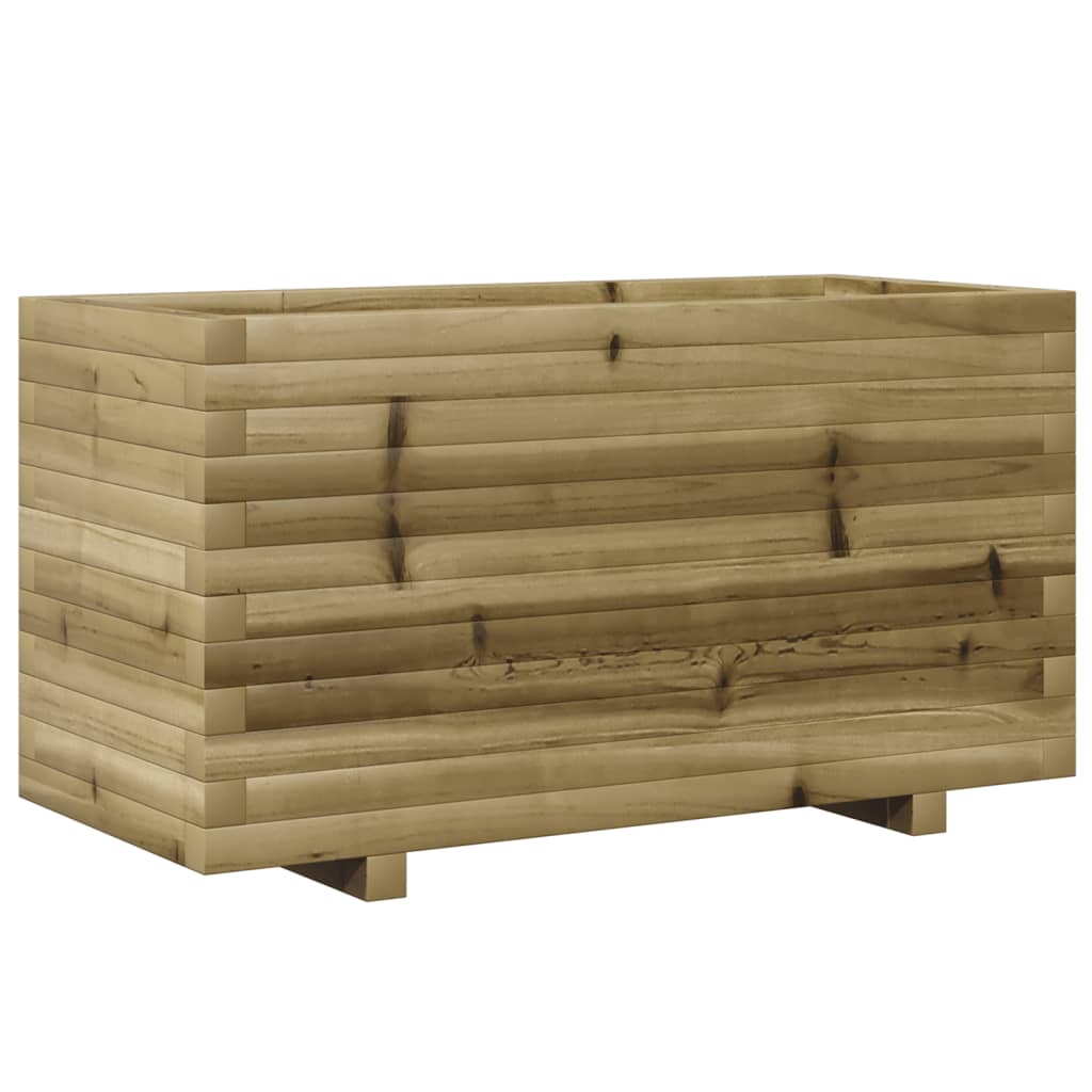 Garden flower box 90x40x49.5 cm impregnated pine