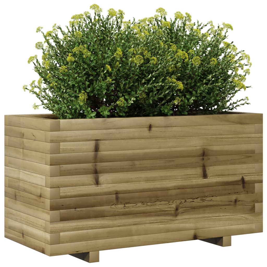 Garden flower box 90x40x49.5 cm impregnated pine