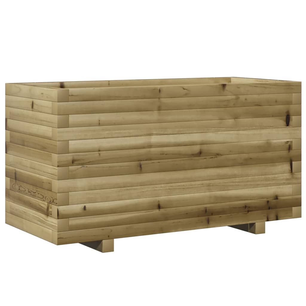 Garden flower box 90x40x49.5 cm impregnated pine