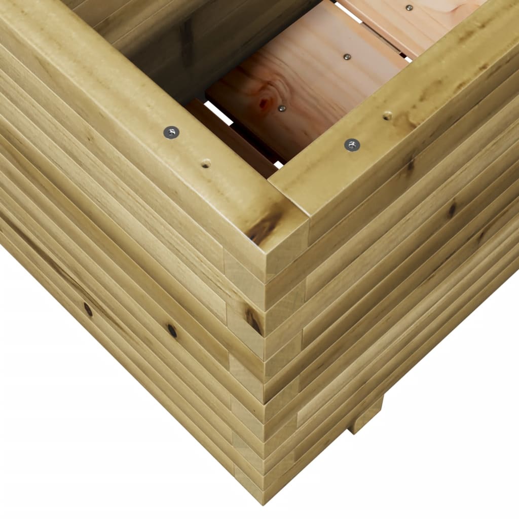 Garden flower box 90x40x49.5 cm impregnated pine