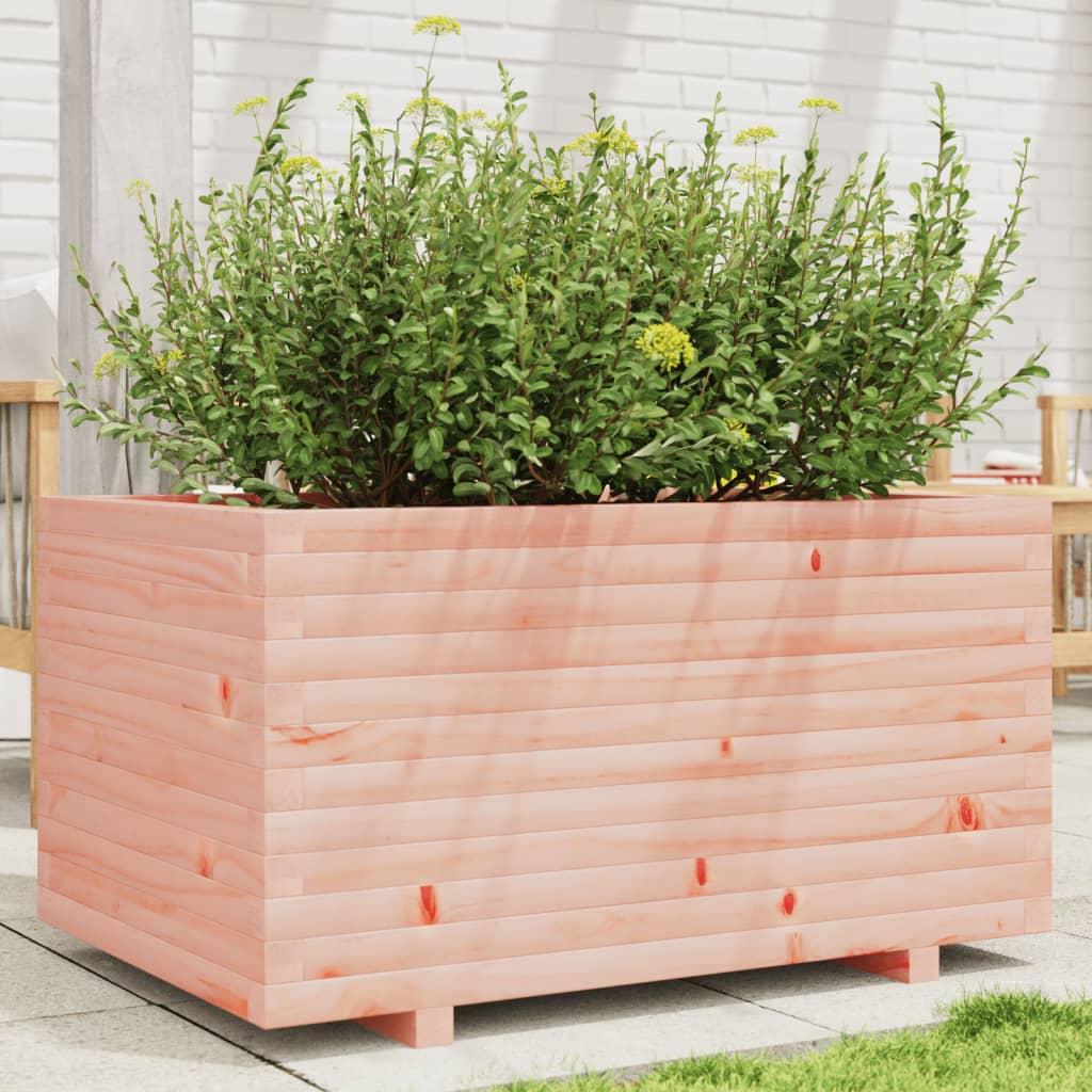 Garden flower box 90x60x49.5 cm solid Douglas fir