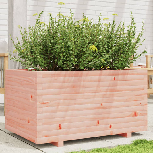 Garden flower box 90x60x49.5 cm solid Douglas fir