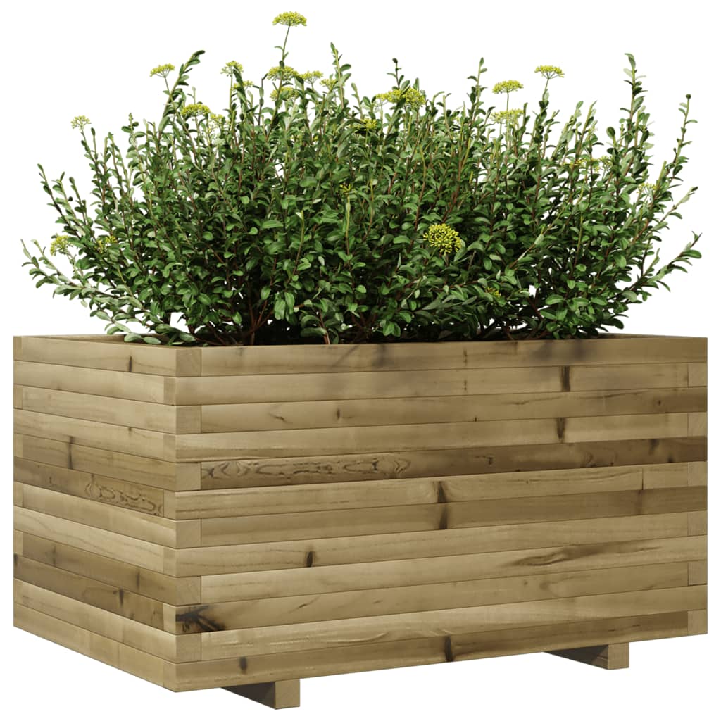 Garden flower box 90x60x49.5 cm impregnated pine