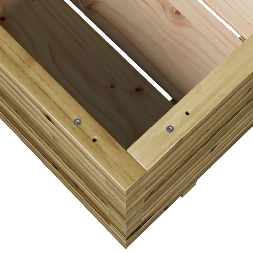 Garden flower box 90x60x49.5 cm impregnated pine