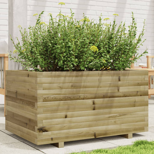 Garden flower box 90x60x49.5 cm impregnated pine