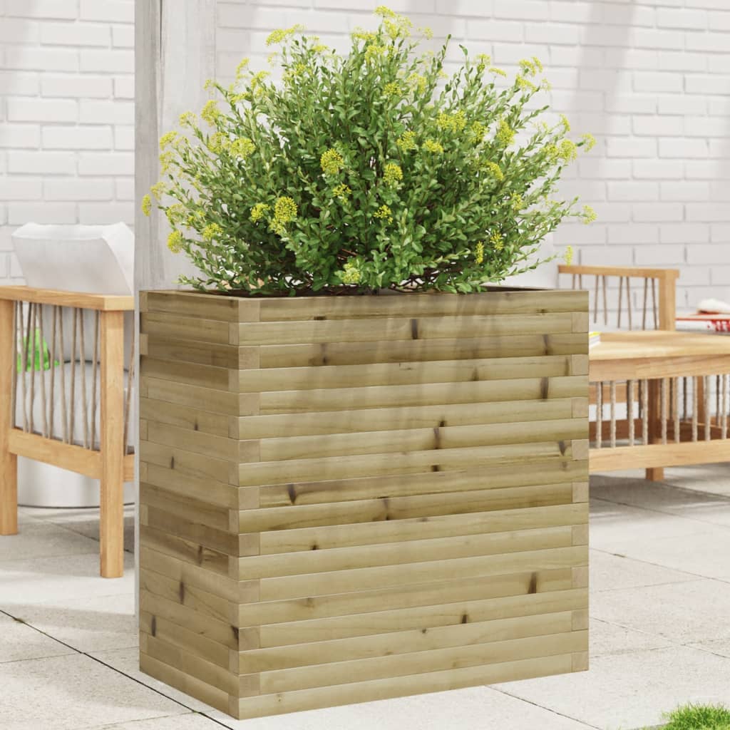 Garden flower box 70x40x68.5 cm impregnated pine