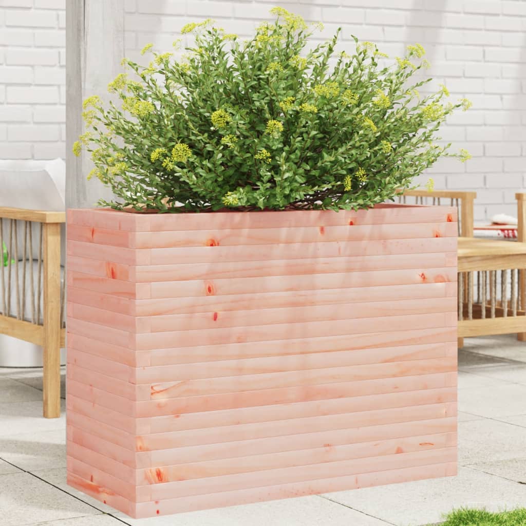 Garden flower box 90x40x68.5 cm solid Douglas fir