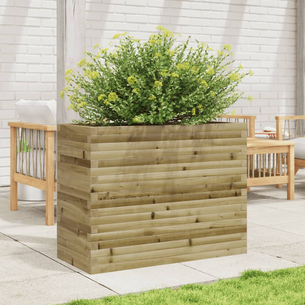 Garden flower box 90x40x68.5 cm impregnated pine