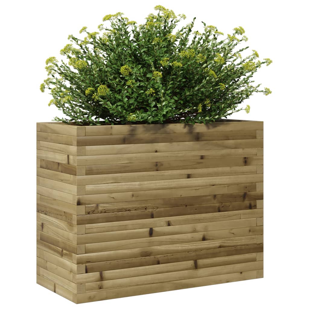 Garden flower box 90x40x68.5 cm impregnated pine