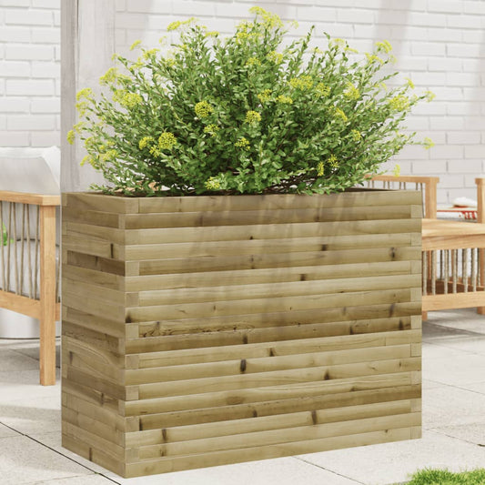 Garden flower box 90x40x68.5 cm impregnated pine