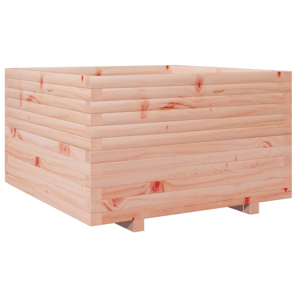 Garden flower box 80x80x49.5 cm solid Douglas fir