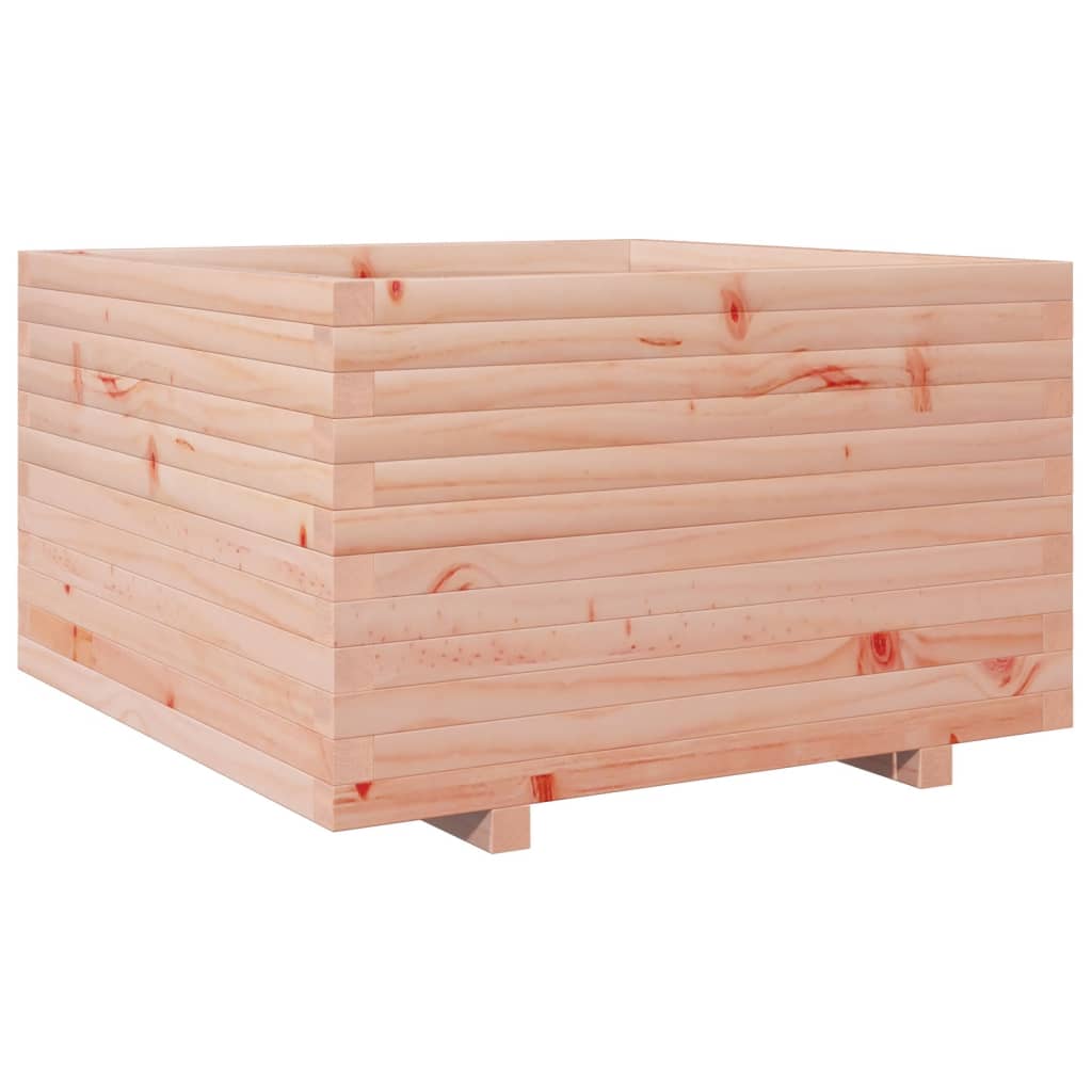 Garden flower box 80x80x49.5 cm solid Douglas fir