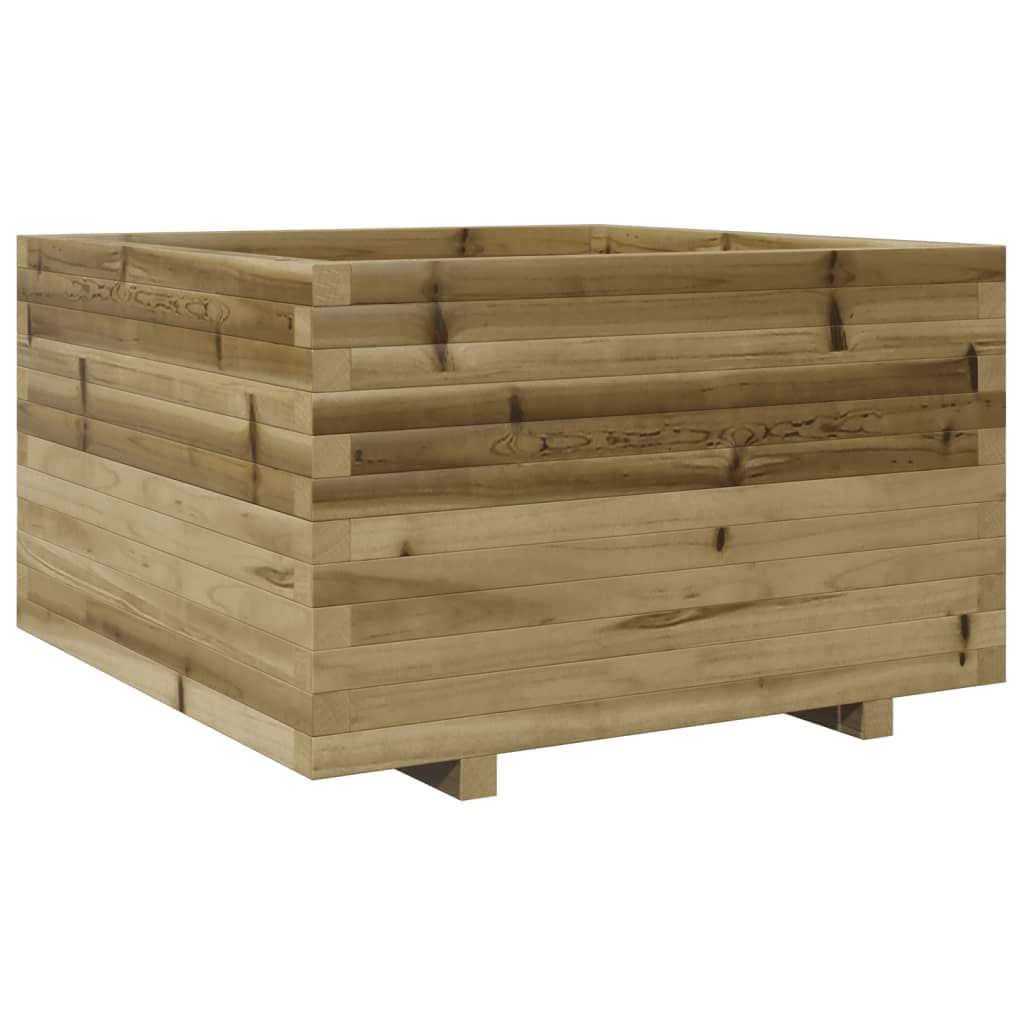 Garden flower box 80x80x49.5 cm impregnated pine